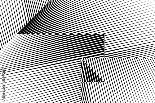 black and white halftone lines background