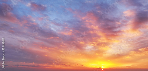Photography Beautiful summer sunset dramatic sky