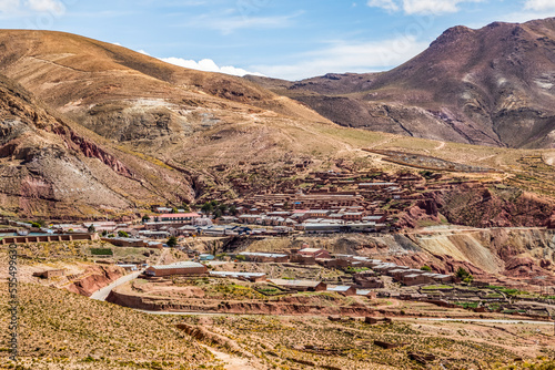 View of Pulacayo; Pulacayo, Potosi Department, Bolivia photo