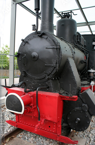 Exposition de la vieille locomotive