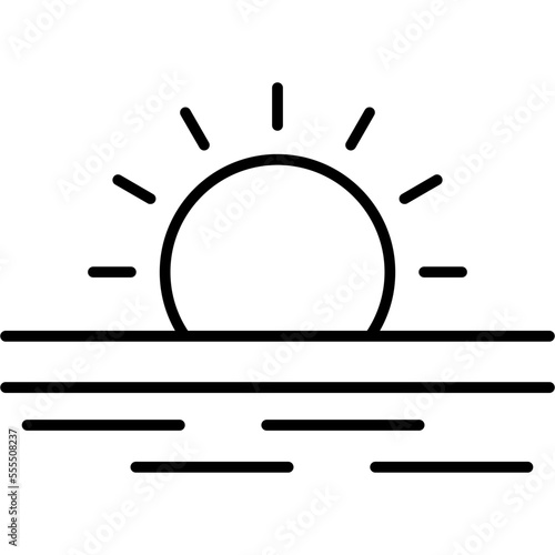 Ramadan Sunrise Icon