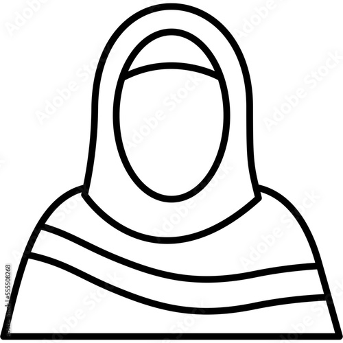 Moslem Woman Icon