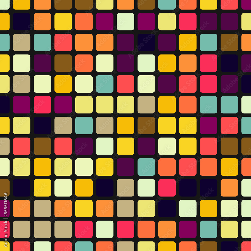 Color checkered squares background abstract illustration Color checkered squares background abstract illustration