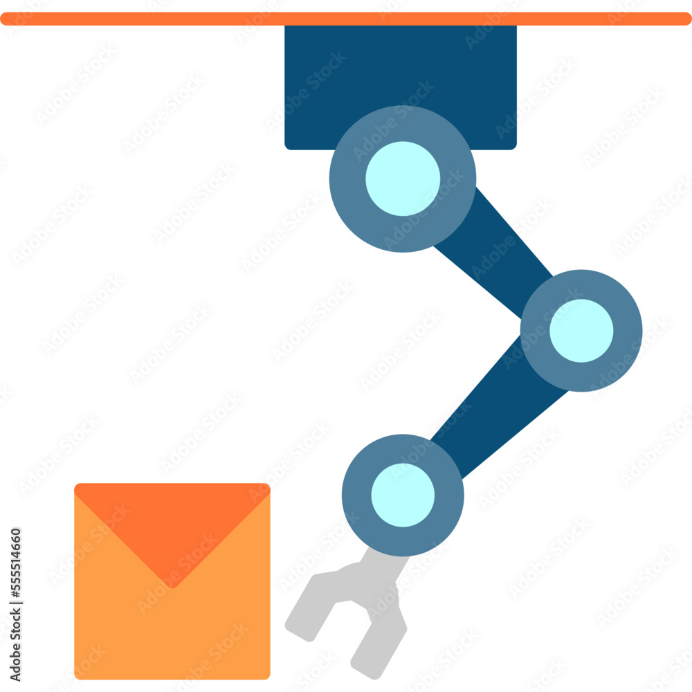 Industrial Robot Icon Industrial Robot Icon