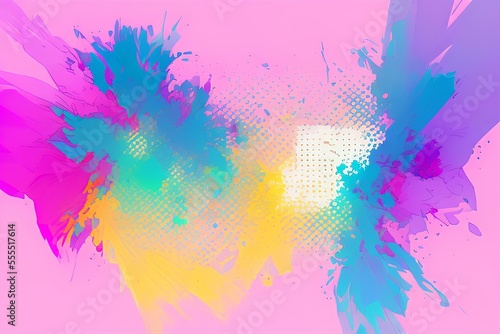 abstract background with splashes