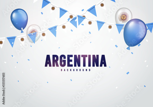 Argentina Festival And Party Background