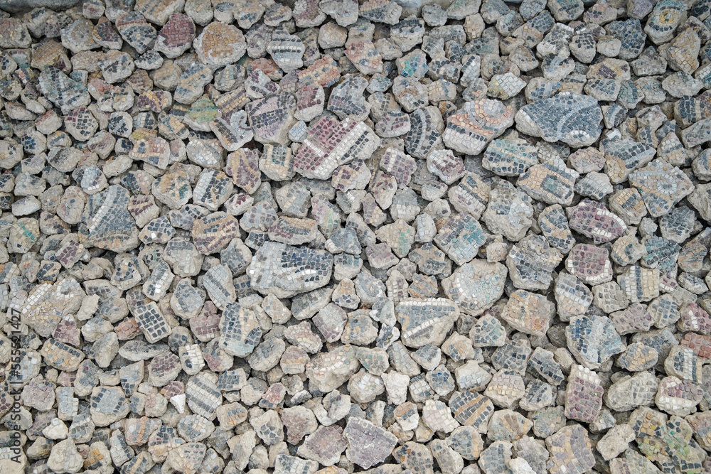 Mosaic in Laodicea on the Lycus Ancient City in Denizli, Turkiye Mosaic in Laodicea on the Lycus Ancient City in Denizli, Turkiye