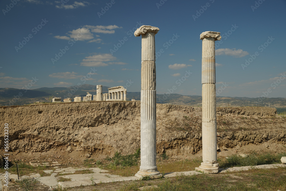 Laodicea on the Lycus Ancient City in Denizli, Turkiye