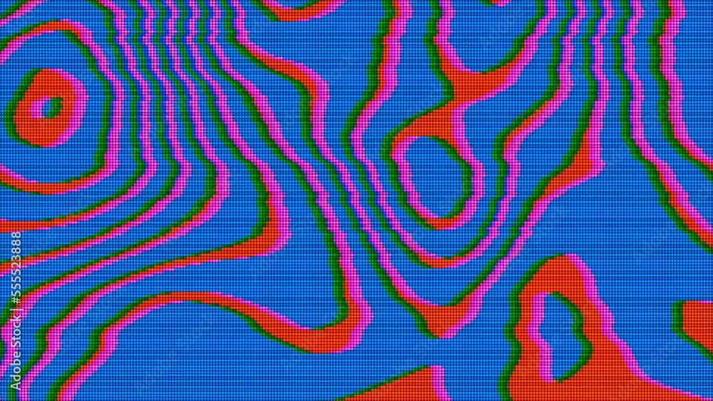 Shimmering lines abstract futuristic background. Geometric liquid abstraction. Shimmering lines abstract futuristic background. Geometric liquid abstraction.