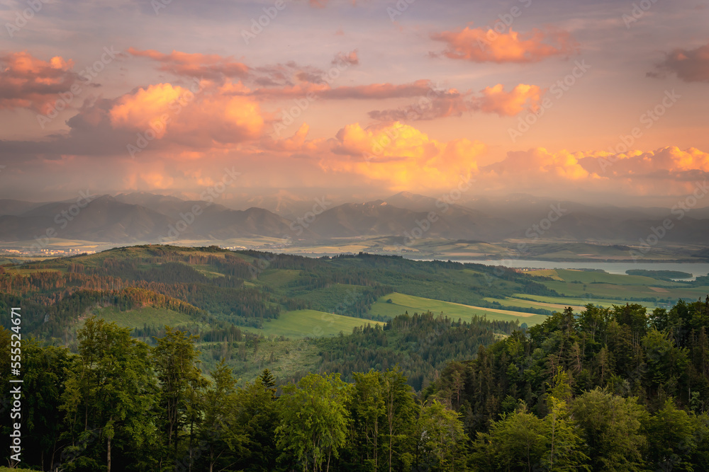 View on mountains