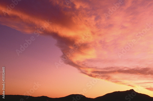 Sunset, Kamieskroon, Cape Province, South Africa photo