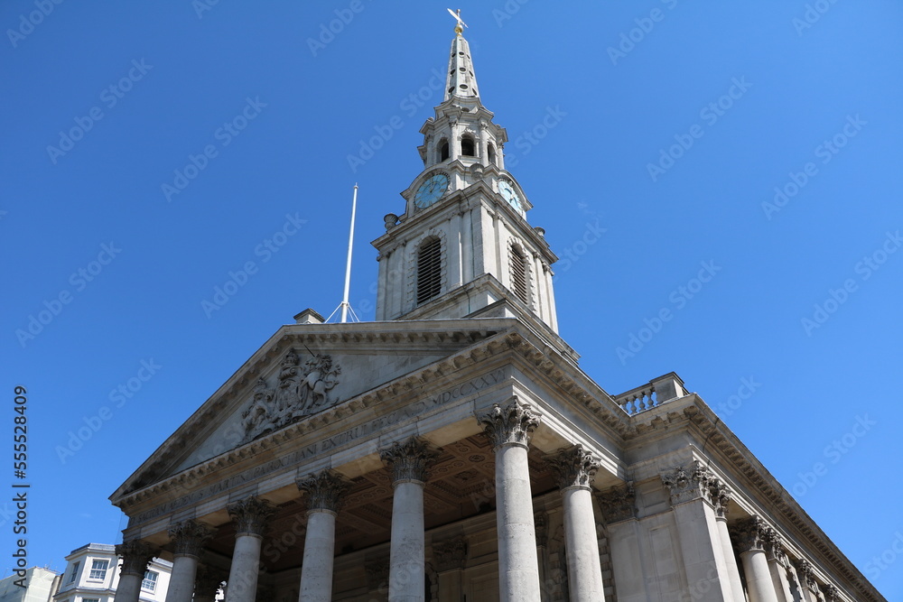 Church St Martin-in-the-Fields in London, England Great Britain