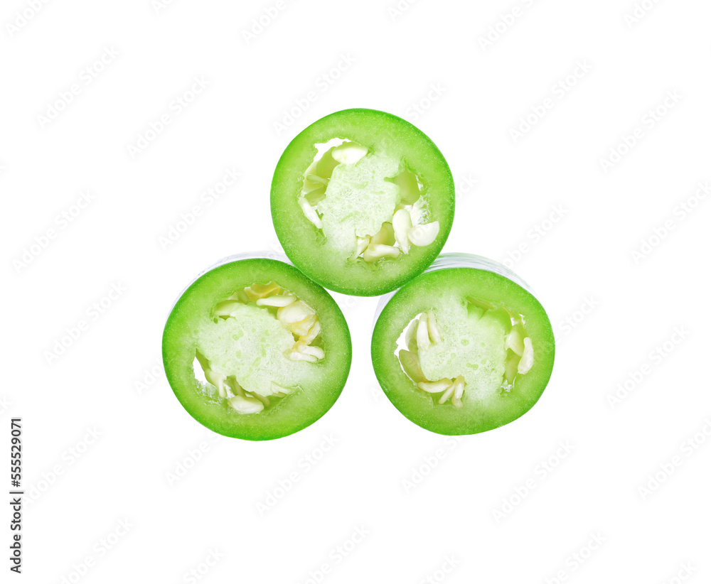 slice green hot chili pepper isolated on transparent png slice green hot chili pepper isolated on transparent png