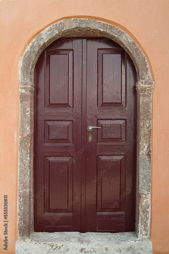 Front Door, Oia, Santorini, Cyclades Islands, Greece Front Door, Oia, Santorini, Cyclades Islands, Greece