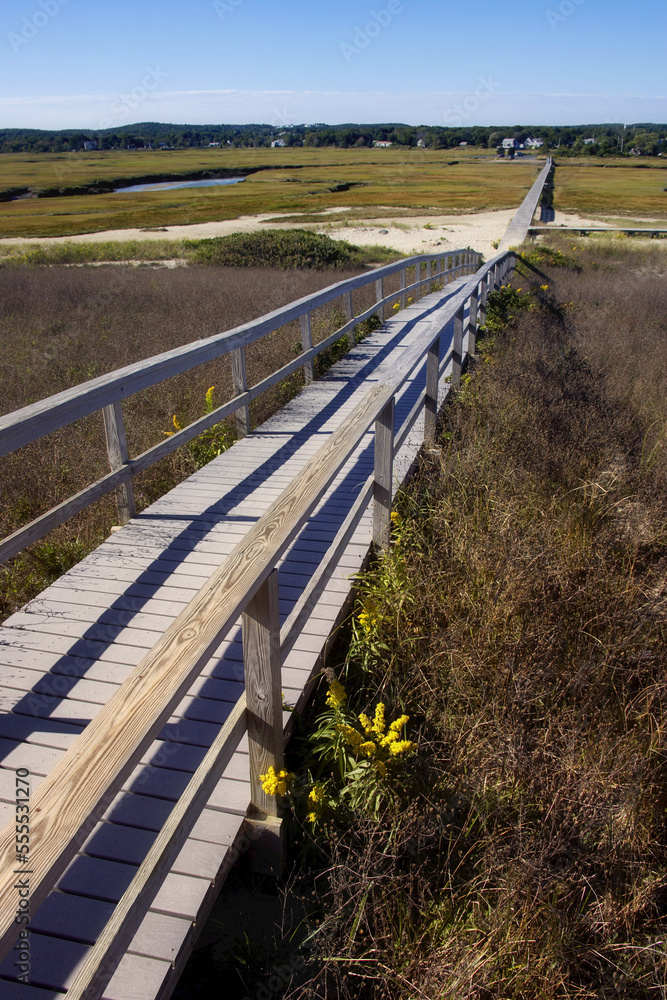 Sandwich Boardwalk, Sandwich, Cape Cod, Massachusetts, USA Sandwich Boardwalk, Sandwich, Cape Cod, Massachusetts, USA