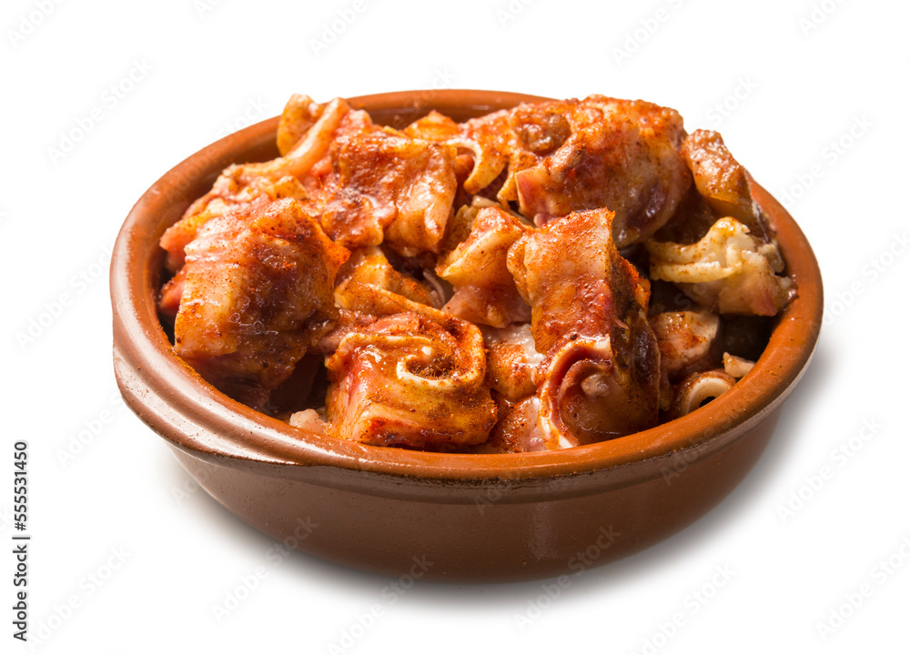 Oreja de cerdo a la gallega Oreja de cerdo a la gallega