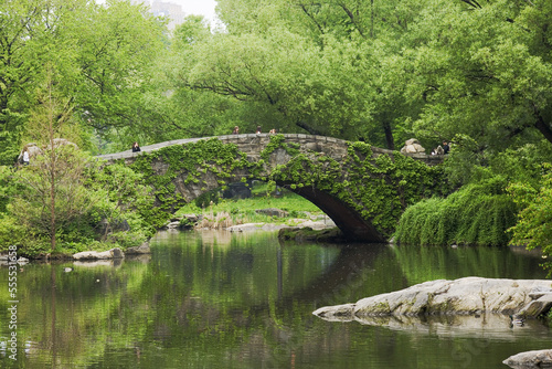 Gapstow Bridge, Central Park, Manhattan, New York City, New York, USA photo