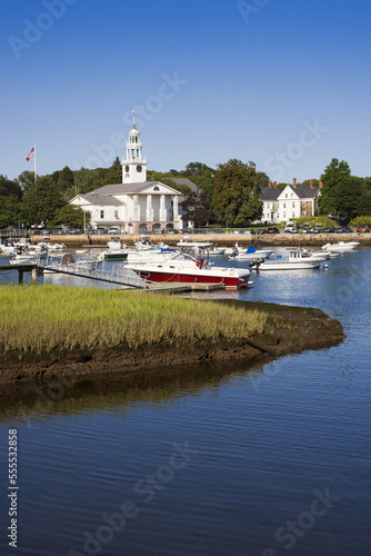 Harbour at Manchester-by-the-Sea, Cape Ann, Massachusetts, USA photo