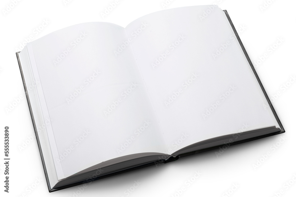 A classic of white blank paper book A classic of white blank paper book