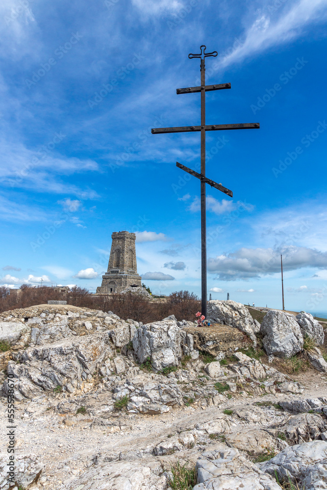 Fototapeta premium Monument to Liberty Shipka, Bulgaria