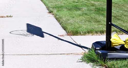 Basketball Goal Shadow