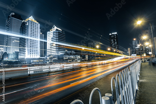 Canvas Print urban traffic