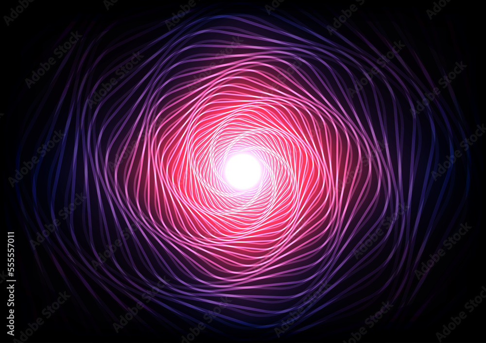 Tunnel purple wave background Tunnel purple wave background