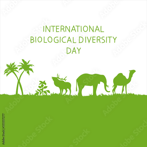 International Biological diversity day is celebrated every year on 22 May 
