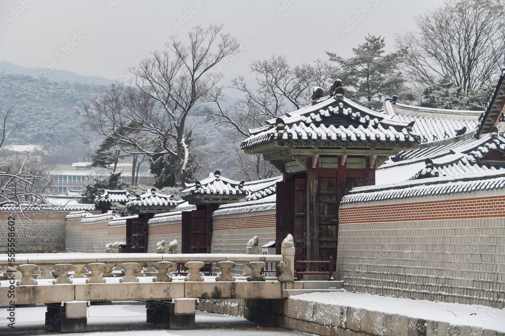 Φωτογραφία 서울, 경복궁의 겨울