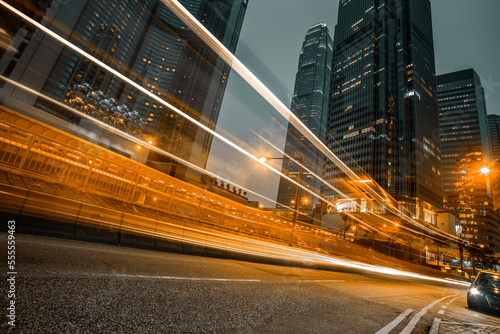 Photography Car light trails