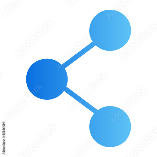 share gradient icon