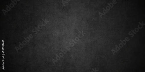 Black texture chalk board and black board background. stone concrete texture grunge backdrop background anthracite panorama. Panorama dark grey black slate background or texture