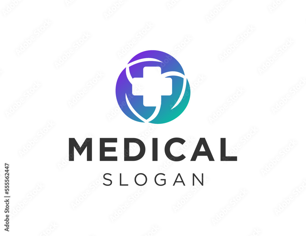 Logo design about Medical on a white background. made using the CorelDraw application. Logo design about Medical on a white background. made using the CorelDraw application.