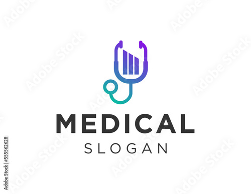 Logo design about Medical on a white background. made using the CorelDraw application. © fatin