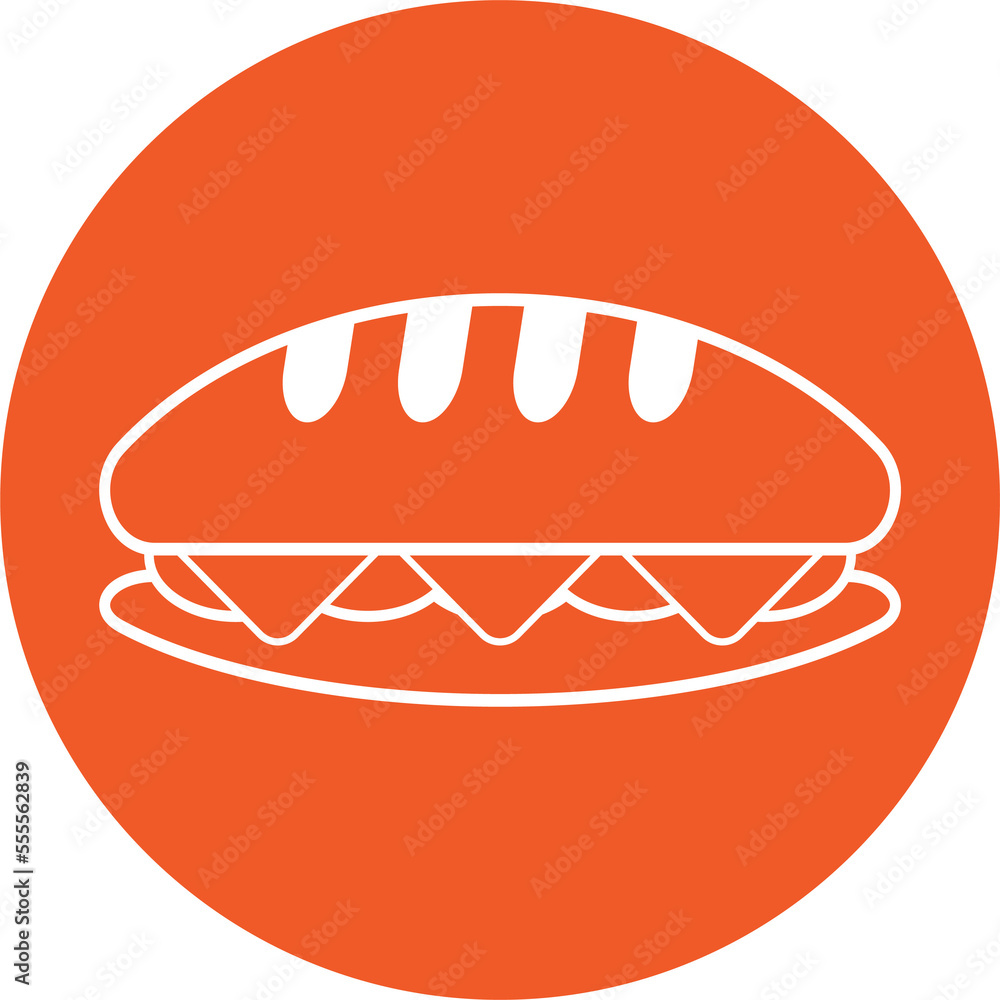 The cafe icon for menu or hot drink and food concept The cafe icon for menu or hot drink and food concept
