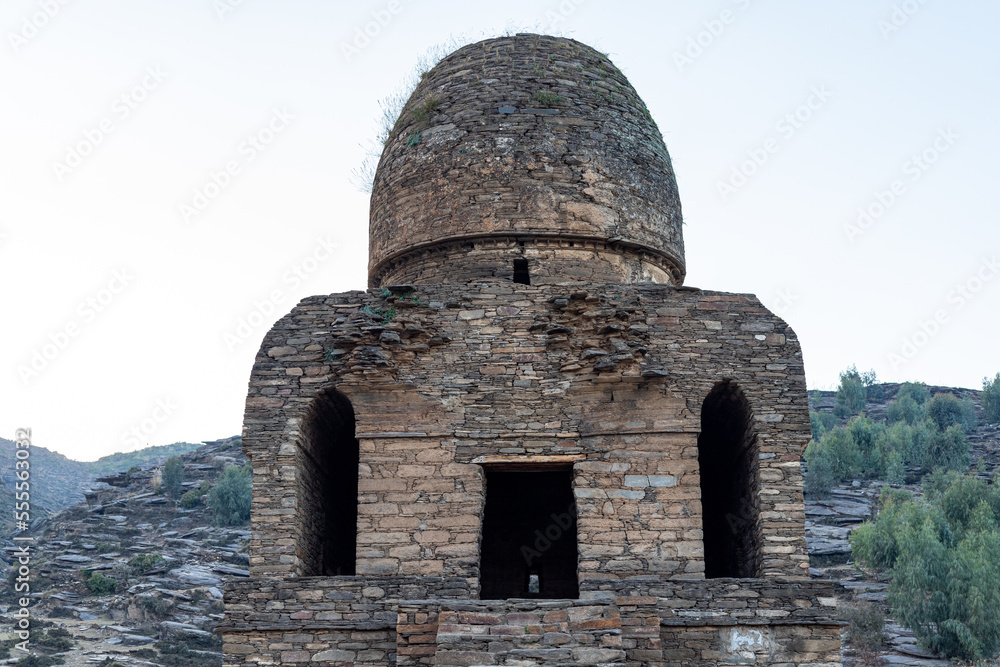 The second-century double-dome vihara (1st and 2nd century CE) in the balo kaley Kandak valley Swat, Pakistan