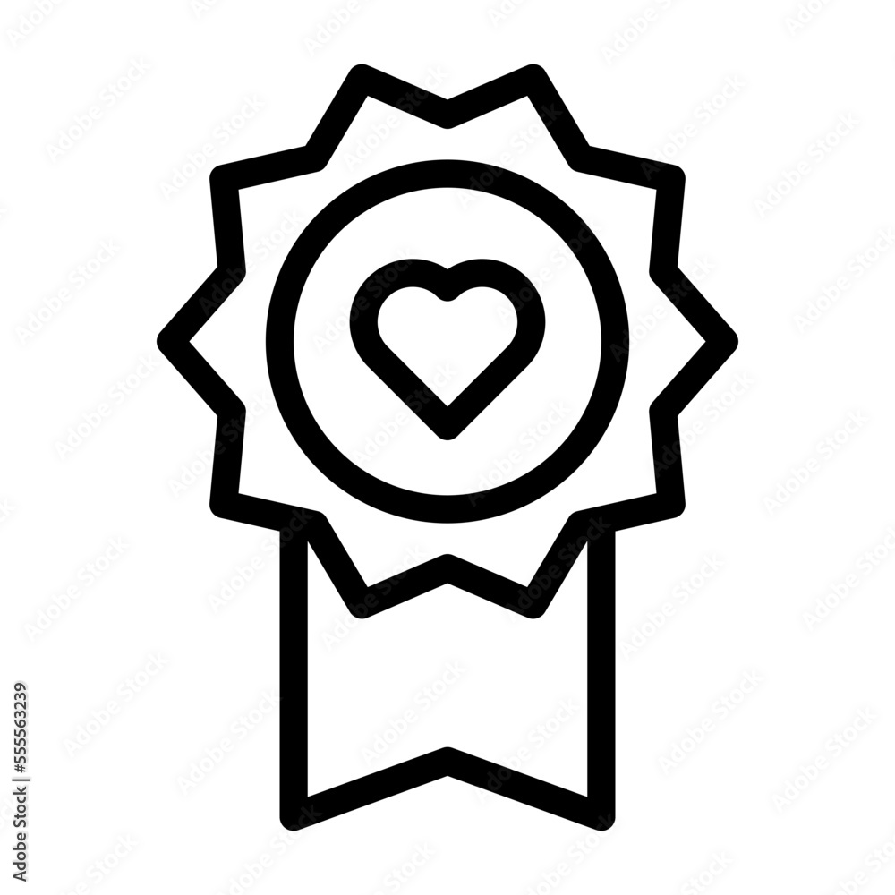 Medal Icon Line Style Medal Icon Line Style
