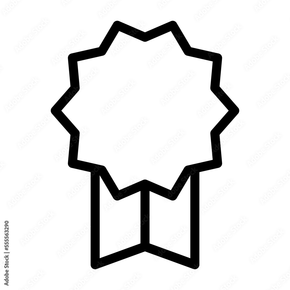 Medal Icon Line Style Medal Icon Line Style