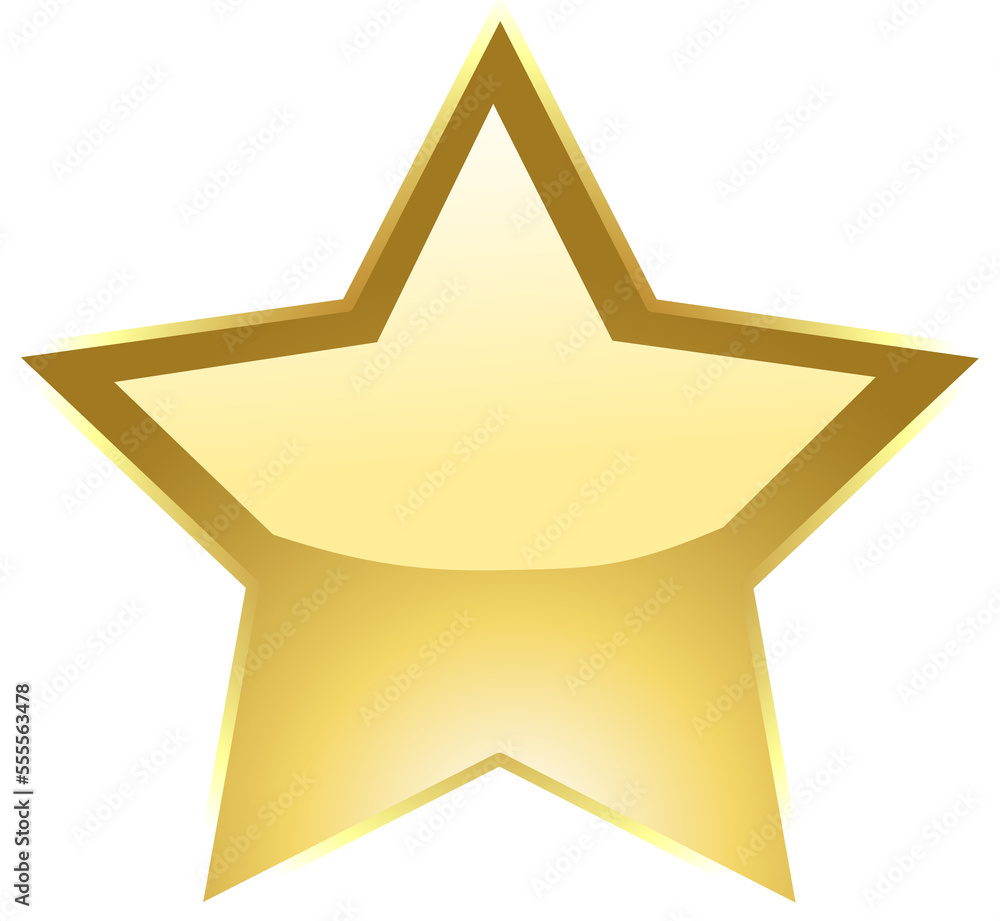 Fototapeta premium Eighth Gold Star