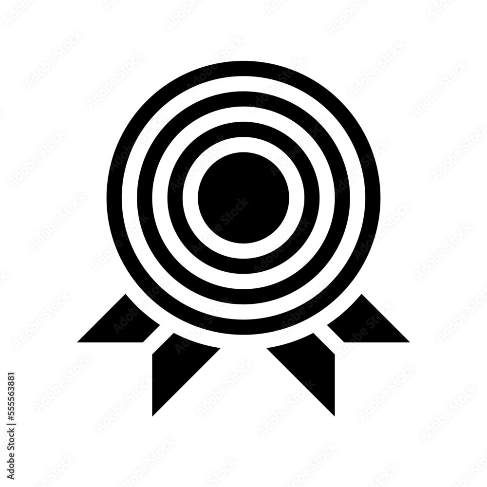 Medal Icon Glyph Style Medal Icon Glyph Style