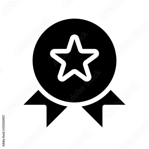 Medal Icon Glyph Style