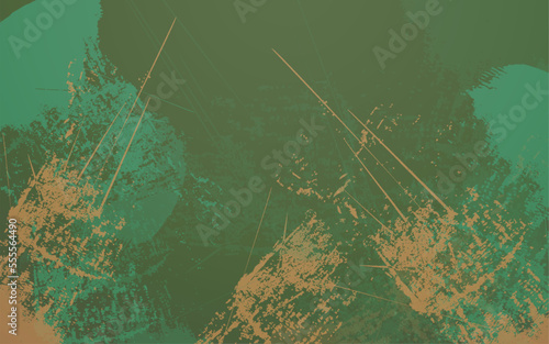 Abstract grunge texture green color background