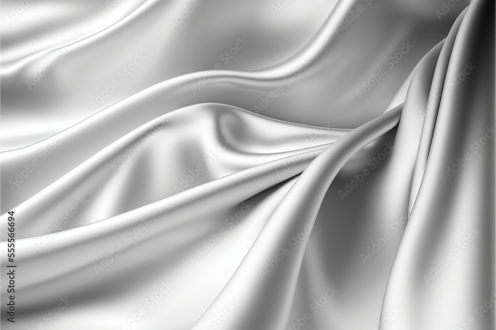 The satin texture is a natural beautiful soft matte silk fabric