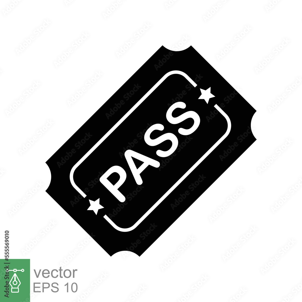 Pass stamp. Simple flat style. Passed seal, approved mark, document check, green symbol, ok badge. Vector illustration isolated on white background. EPS 10. Pass stamp. Simple flat style. Passed seal, approved mark, document check, green symbol, ok badge. Vector illustration isolated on white background. EPS 10.