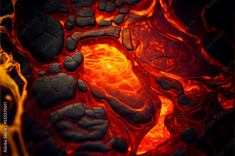 lava surface texture Stock Illustration | Adobe Stock