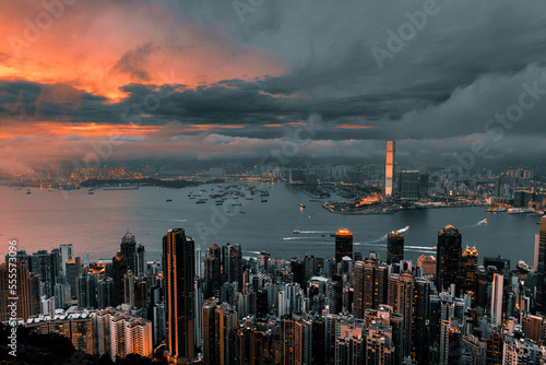 Canvas Print hongkong