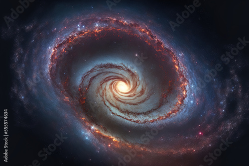 the Milky Way galaxy's core. Generative AI