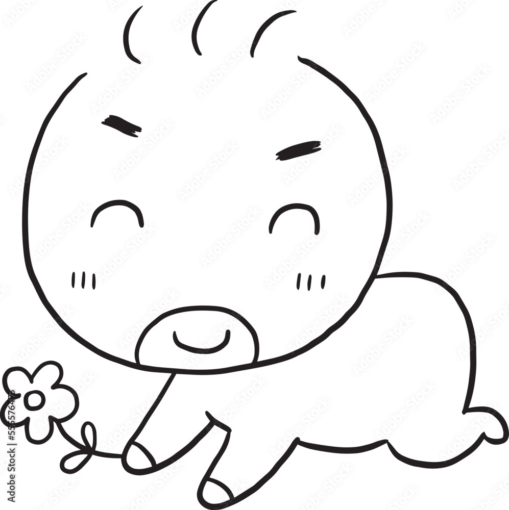 cartoon baby doodle kawaii anime coloring page cute illustration drawing clipart character chibi manga comics cartoon baby doodle kawaii anime coloring page cute illustration drawing clipart character chibi manga comics