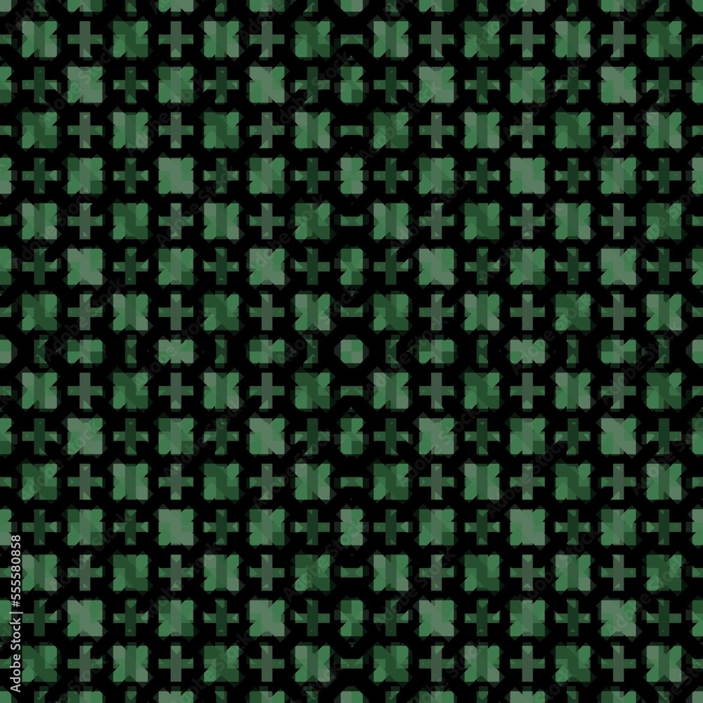seamless pattern with squares green seamless pattern with squares green