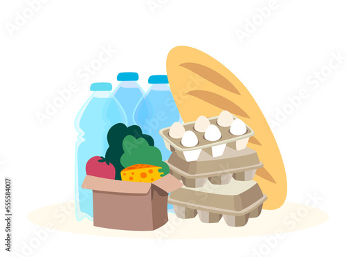 фотографія Food and Meal composition